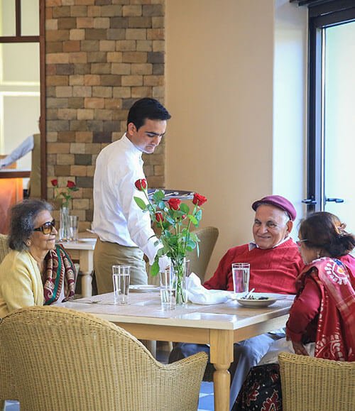 World Class Cuisine to Ghar To khana. Residents Can Enjoy it all.